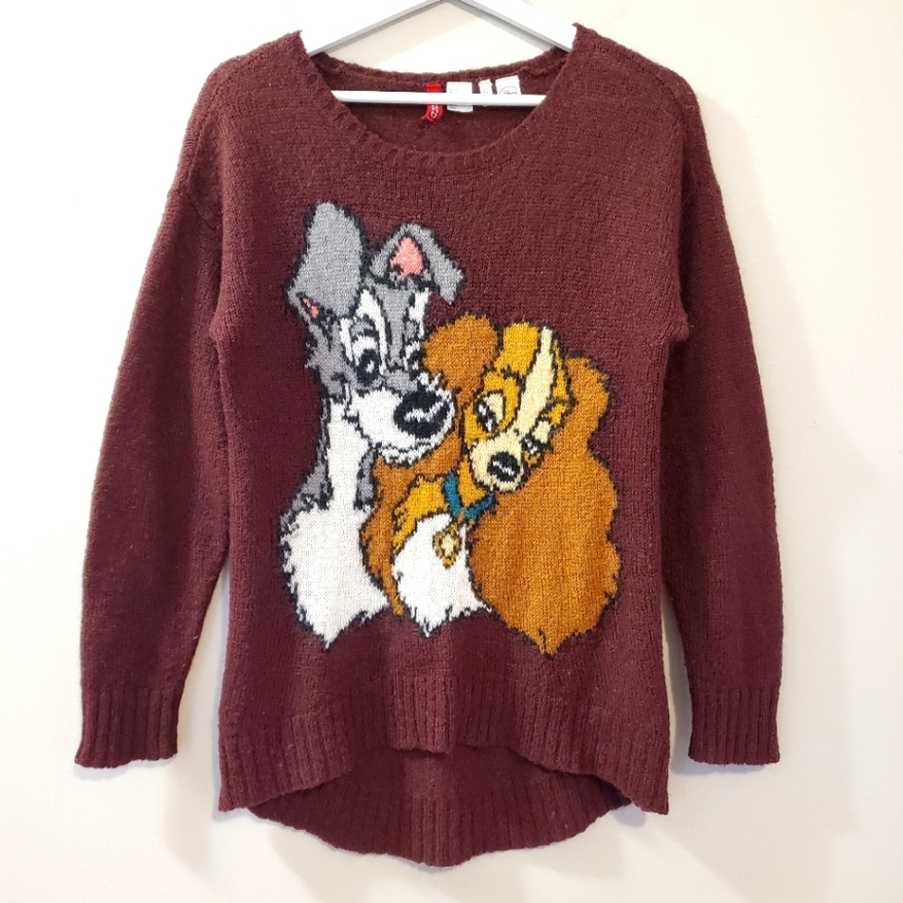Disney - Lady and the Tramp Knit Sweater - Size 4